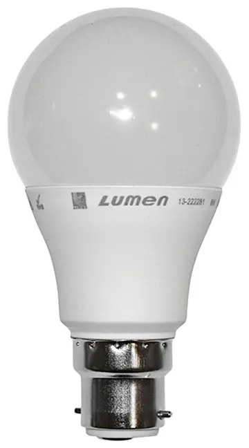 Adeleq Led Λάμπα Αχλάδι B22 8W 230V Λευκό 4000Κ 13-222281