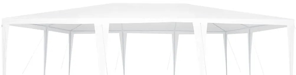 vidaXL Σκηνή Πάρτυ Λευκό 600 x 400 x 266 εκ Πολυεστέρας και Χάλυβας