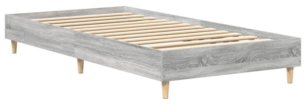 Πλαίσιο κρεβατιού χωρίς στρώμα Γκρι Sonoma 100x200 cm - Γκρι