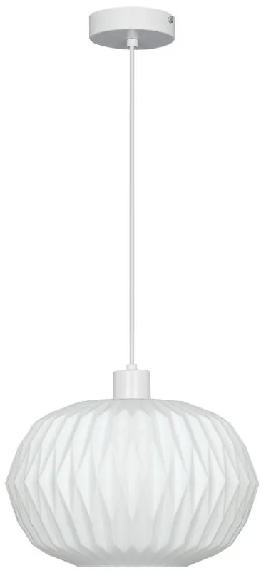 Φωτιστικό Οροφής Κρεμαστό Carson 4328100 E27 Max 40W 30x150cm White Viokef