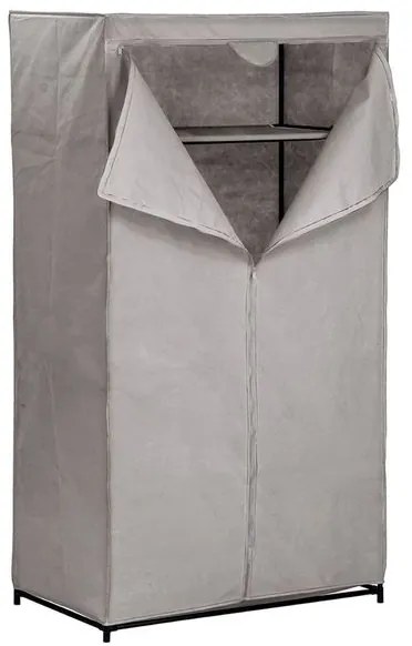 Estia Ντουλάπα Non Woven Υφασμάτινη 100x50x150cm Ιβουάρ 03-23959