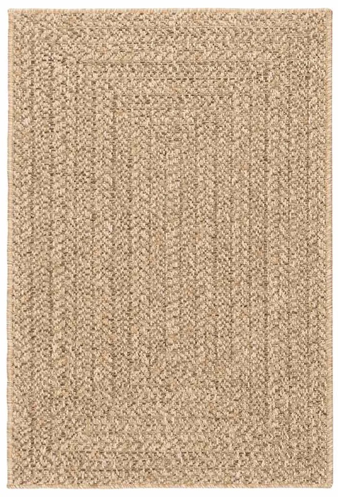 vidaXL Χαλί ZIZUR Όψη Γιούτας Εσωτ. &amp; Εξωτ. Χώρου 140 x 200 εκ.