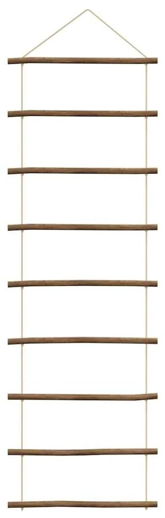 vidaXL Διακόσμηση τοίχου σε σχήμα σκάλας 50x150 cm Φυσικό κλαδί