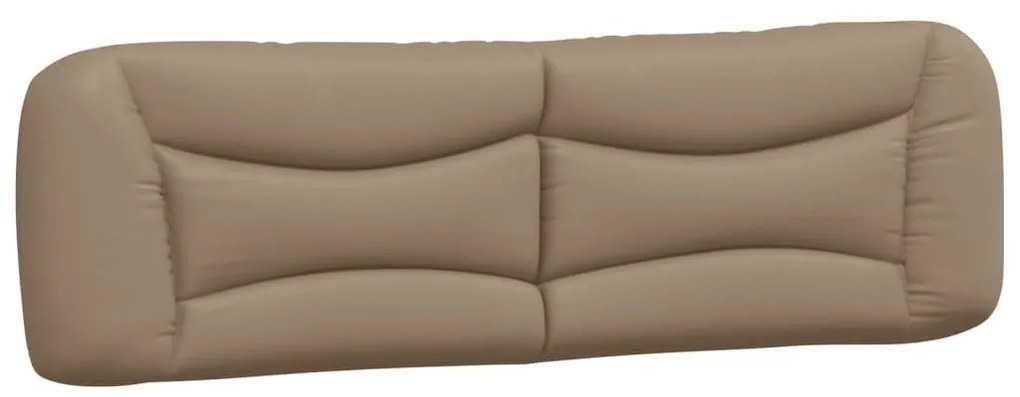 Κρεβάτι με Στρώμα Καπουτσίνο 180x200 εκ. Συνθ. Δέρμα - Καφέ