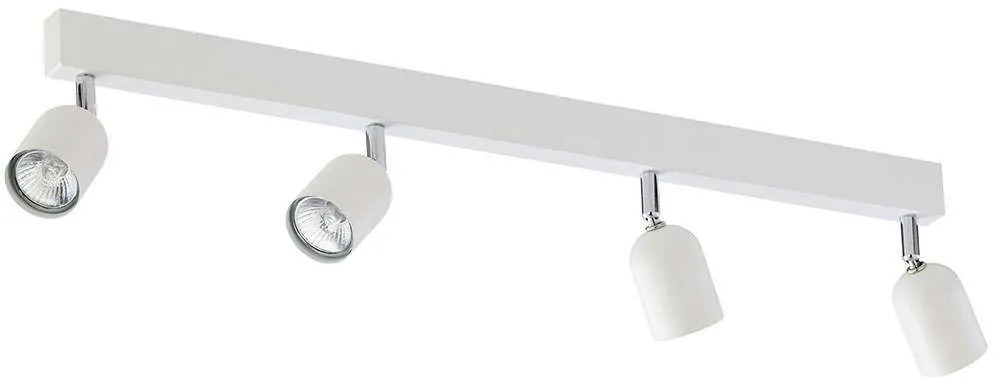 Φωτιστικό Οροφής - Σποτ Top 1024 4xGU10 10W 84x16cm White TK Lighting