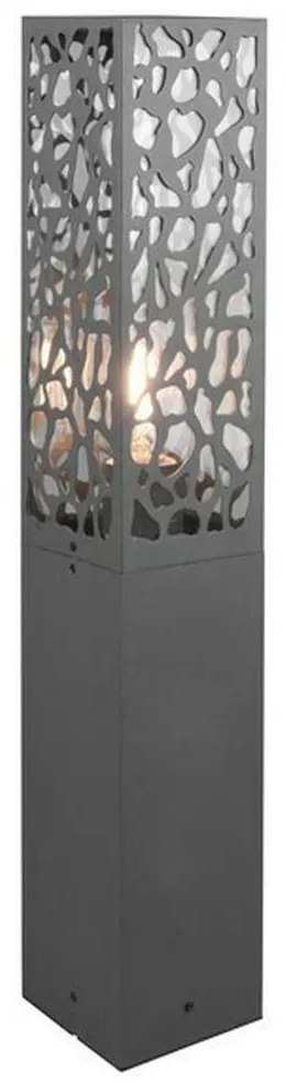 Φωτιστικό Δαπέδου Cooper 507360142 1xE27 40W 10x10x60cm Anthracite Trio Lighting