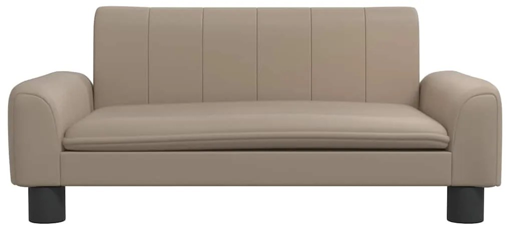 vidaXL Καναπές Παιδικός Καπουτσίνο 70x45x30 εκ. από Συνθετικό Δέρμα
