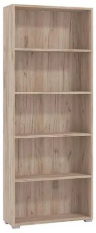 ΒΙΒΛΙΟΘΗΚΗ TOMAR 5 GREY OAK 70x24,5x176,5εκ 11011439