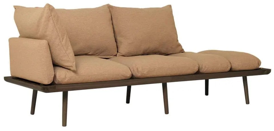 Καναπές Γωνιακός Τριθέσιος Lounge Around 5750C723-01 231,6x74,5x40,3cm Dark Oak-Sugar Umage