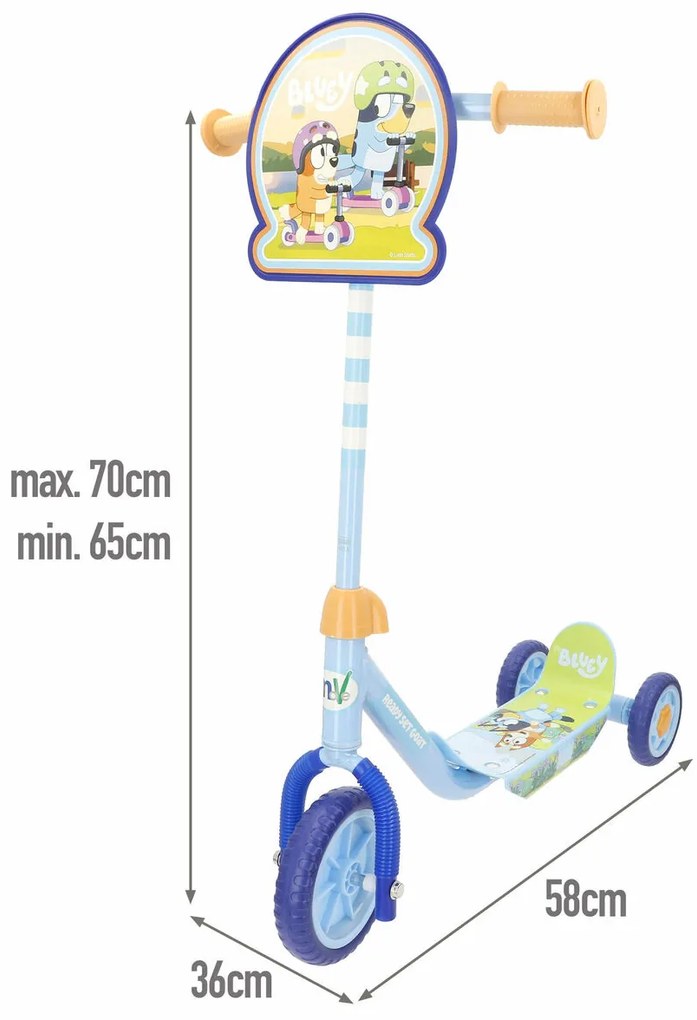 Σκούτερ Bluey Καουτσούκ Μέταλλο Πλαστική ύλη