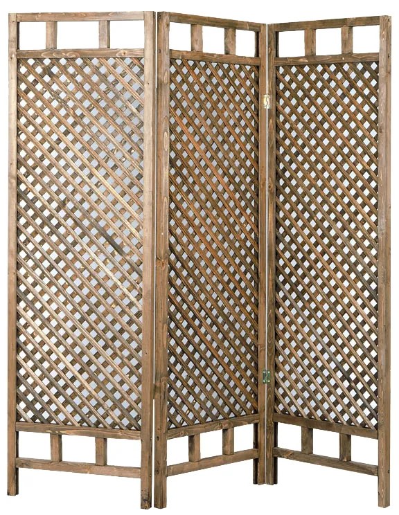 Intrahome Παραβάν Locky Intrahome ξύλο αντικέ φυσικό 150x2x160εκ | SKU: INTRAPA-231111403