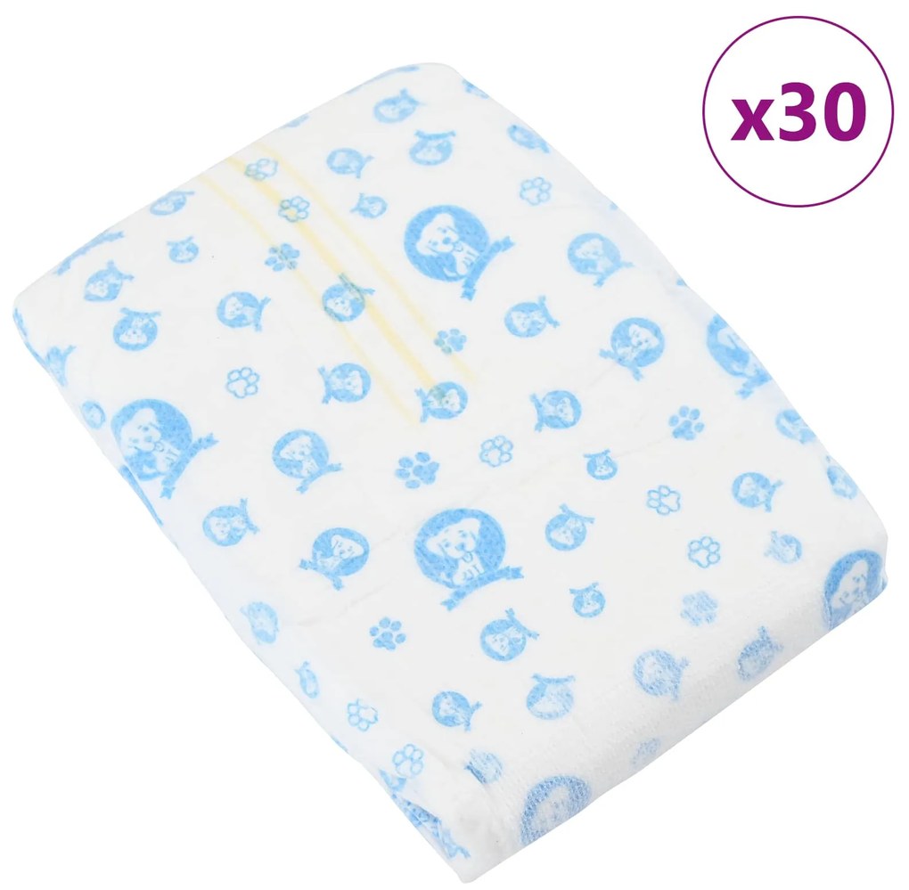 vidaXL ΙΑΤΡΟΦΑΡΜΑΚΕΥΤΙΚΗ ΠΑΝΑ ΣΚΥΛΟΥ ΑΡΣΕΝΙΚΟΥ 30 pcs Λευκό XL