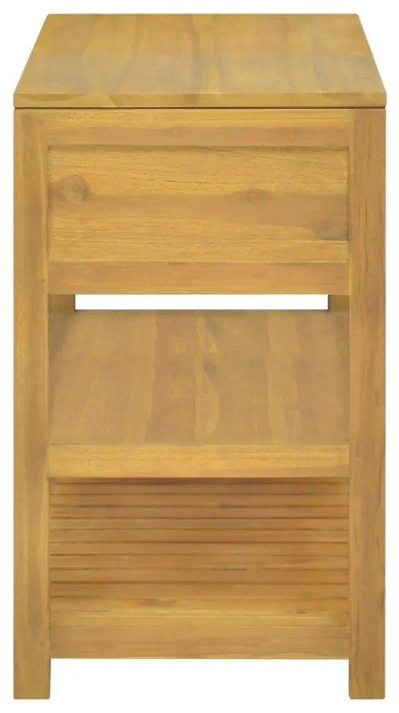vidaXL Έπιπλο Μπάνιου 90 x 45 x 75 εκ. από Μασίφ Ξύλο Teak