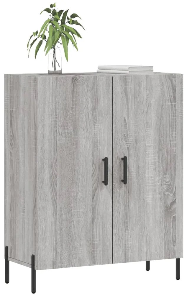 vidaXL Ντουλάπι Γκρι Sonoma 69,5 x 34 x 90 εκ. από Επεξεργασμένο Ξύλο
