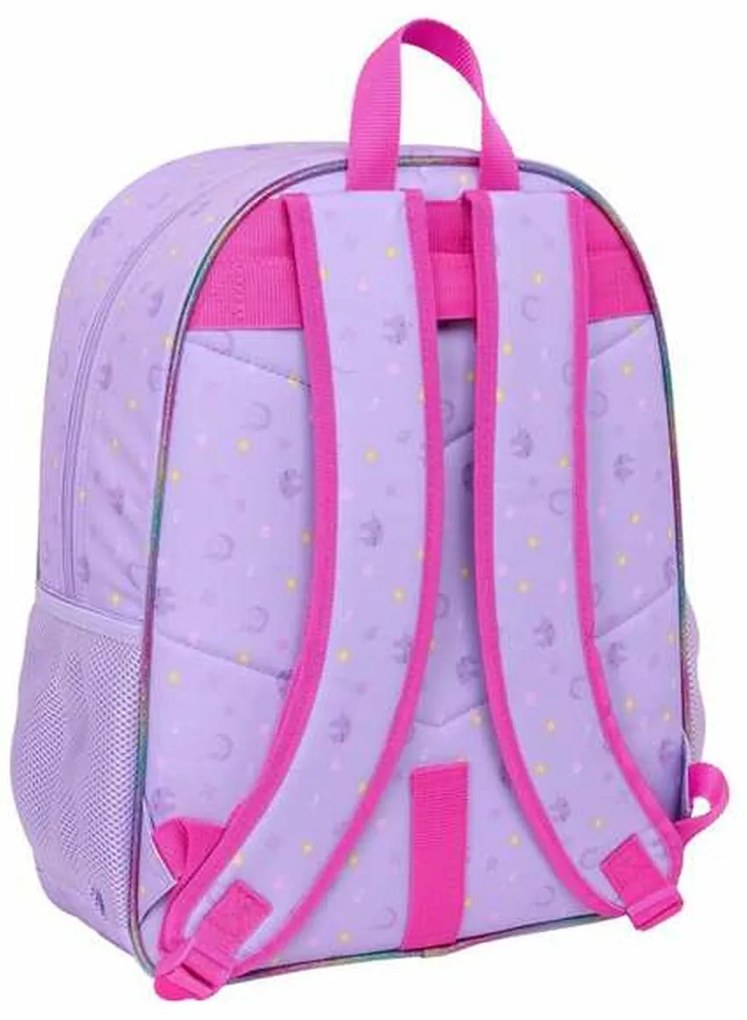 Σχολική Τσάντα Unicorn Academy Λιλά 33 x 42 x 14 cm