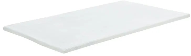 Ανώστρωμα Casmeriane roll pack λευκό ύφασμα-memory foam 140x200x5εκ 140x200x5 εκ.