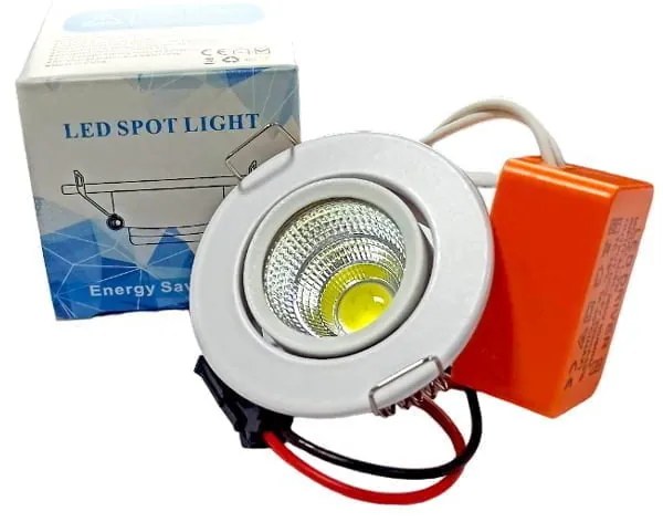Σποτάκι LED λάμπα 3W Θερμό φως - LED spot light