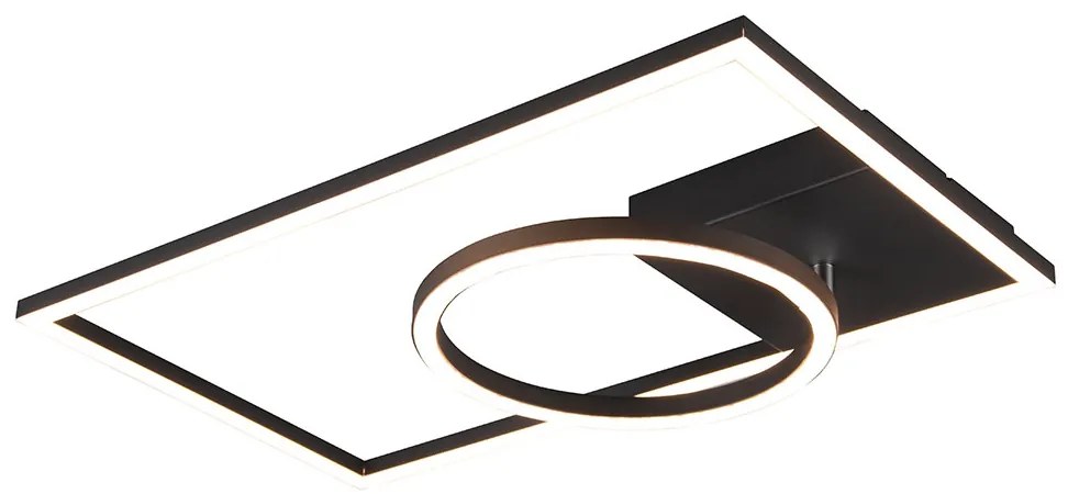 Φωτιστικό Οροφής RL Lighting Verso R62182132 Μαύρο Ματ