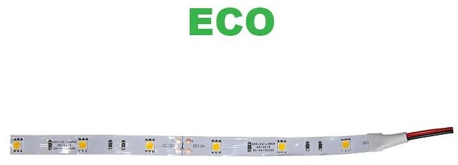 Adeleq Ταινία Led 5 Μέτρα 12Vdc 7.2W Και 30Led Ανά Μέτρο Ip20 Eco Πορτοκαλί 30-4412203