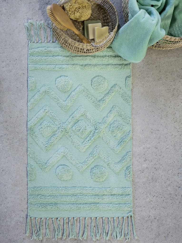 Πατάκι Μπάνιου 50x80 Enzo - Aquamarine 5206482068711