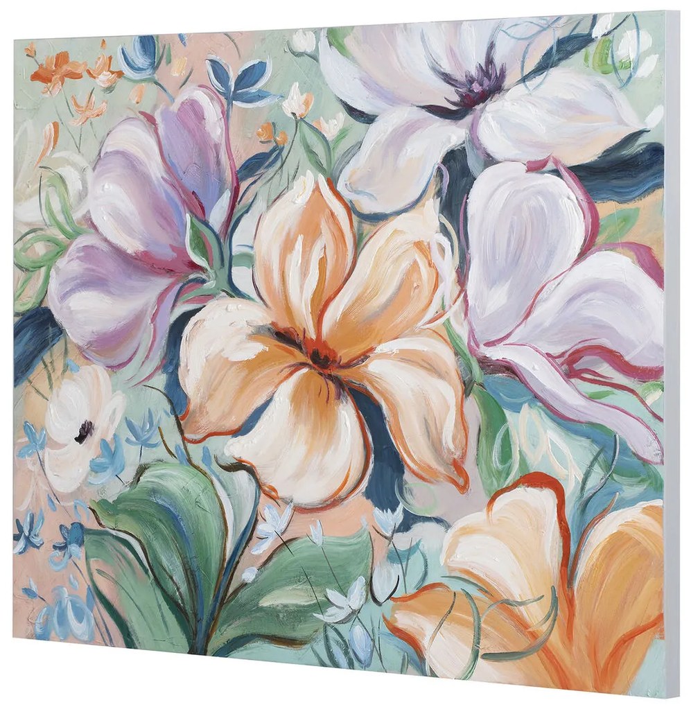 Καμβάς Home ESPRIT Τζίντζερ Καμβάς 100 x 3,7 x 80 cm