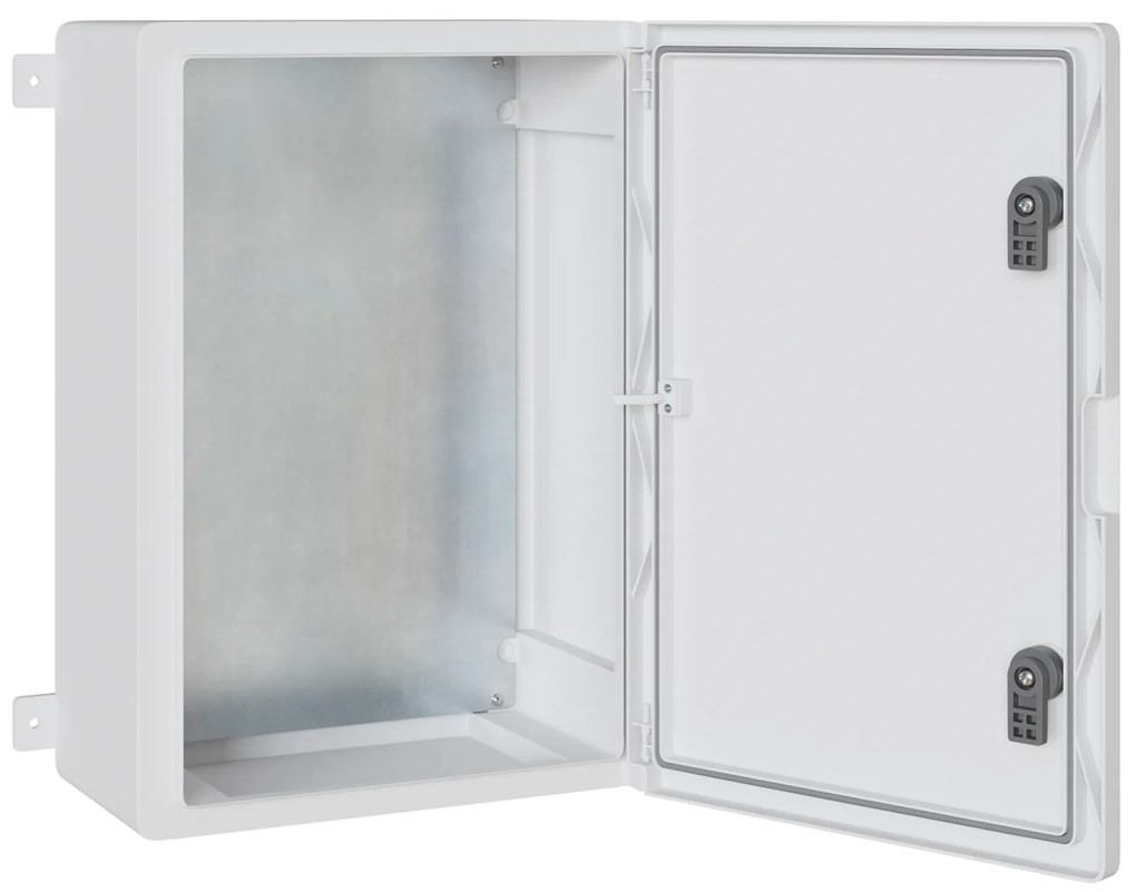 vidaXL Κάτωθι Ελέγχου IP65 Αδιάβροχο Γκρι 35x19,5x50 εκ ABS Πλαστικό