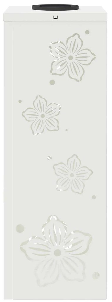 vidaXL Ηλιακό LED Φως Δρόμου 2 pcs Λευκό Κρύο Ρολαρισμένο Χάλυβα