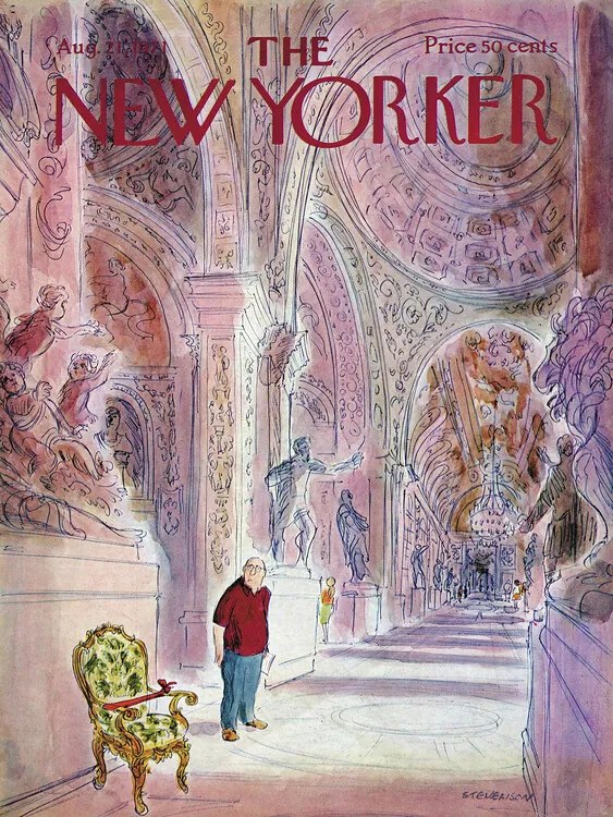 Εικονογράφηση The NY Magazine Cover 608