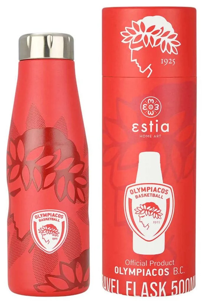 Μπουκάλι Θερμός 500ml Estia Olympiacos B.C. Edition 00-27179