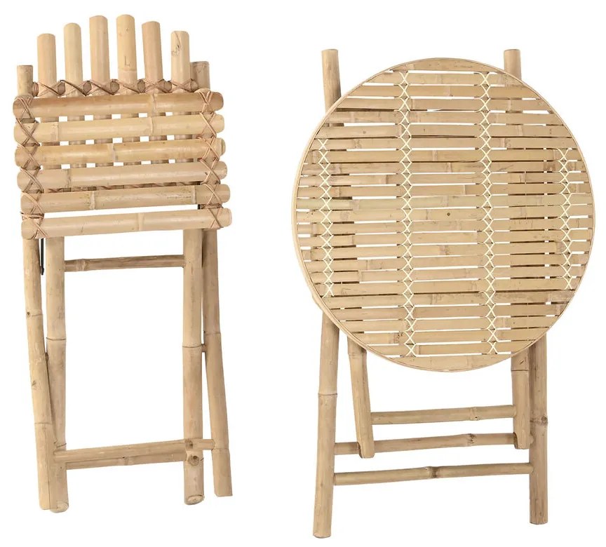 Σετ Τραπέζι με 2 Καρέκλες Home ESPRIT 61 x 61 x 73 cm