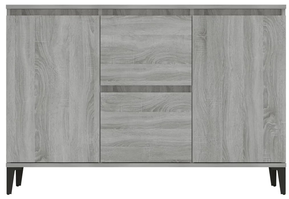 vidaXL Μπουφές Γκρι Sonoma 102 x 35 x 70 εκ. από Επεξεργασμένο Ξύλο