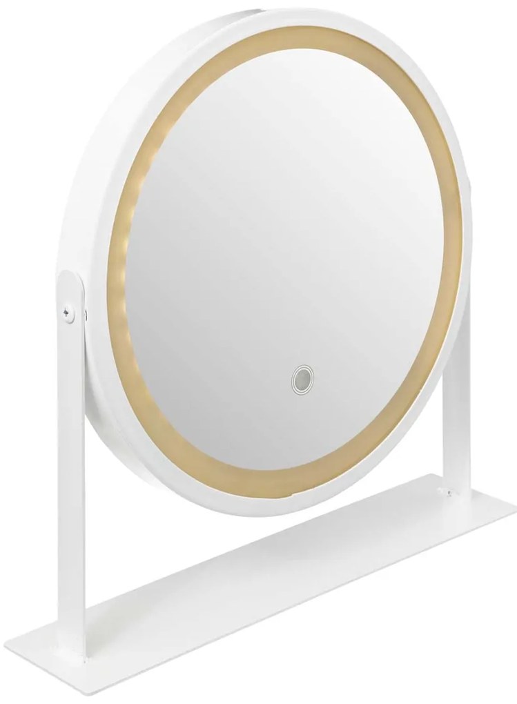 Επιτραπέζιος Καθρέφτης Με Led (34x8x35) F-V White 200121
