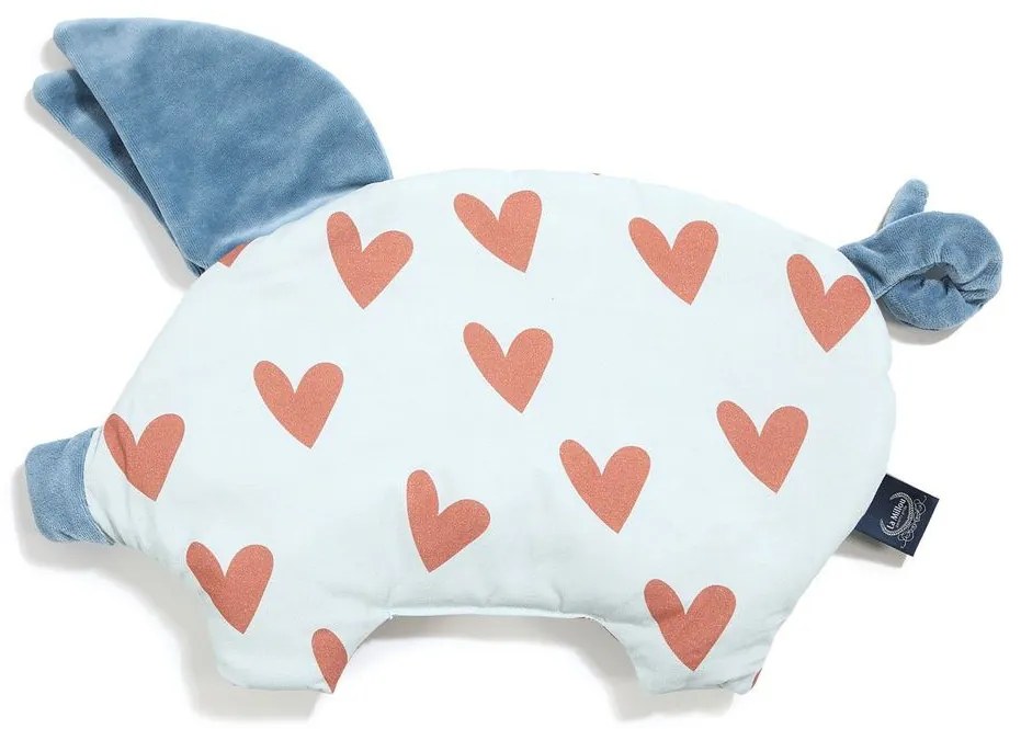 Βρεφικό Μαξιλάρι Sleepy Pig La Millou HeartBeat Blue