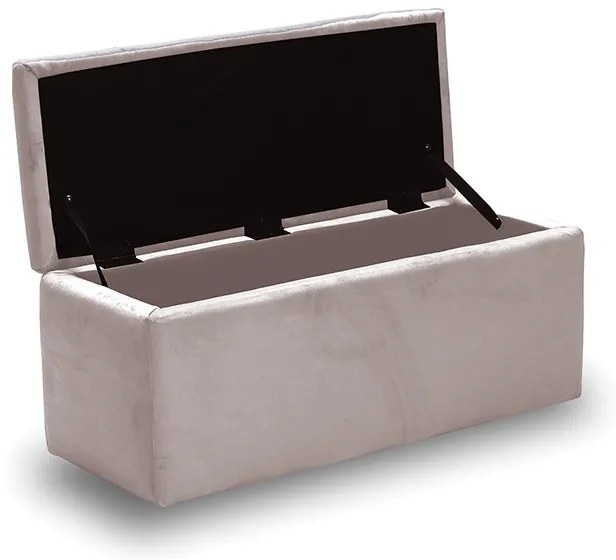 LIDO ΣΚΑΜΠΟ VELVET BEIGE ΜΕ ΑΠΟΘ. ΧΩΡΟ 101X41X42εκ. 101X41X42εκ.