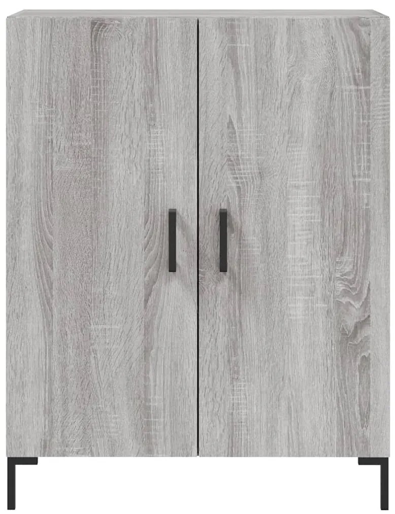 vidaXL Ντουλάπι Γκρι Sonoma 69,5 x 34 x 90 εκ. από Επεξεργασμένο Ξύλο