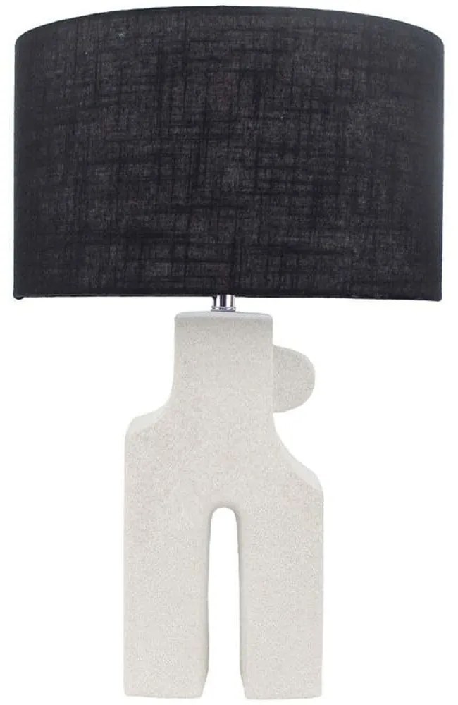 Φωτιστικό Επιτραπέζιο Koen 031390 54cm Ε27 60W White-Black