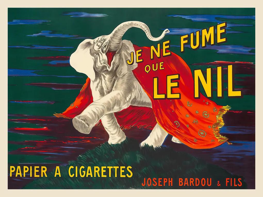 Εκτύπωση έργου τέχνης The Nile (Vintage Cigarette Ad) - Leonetto Cappiello, (40 x 30 cm)