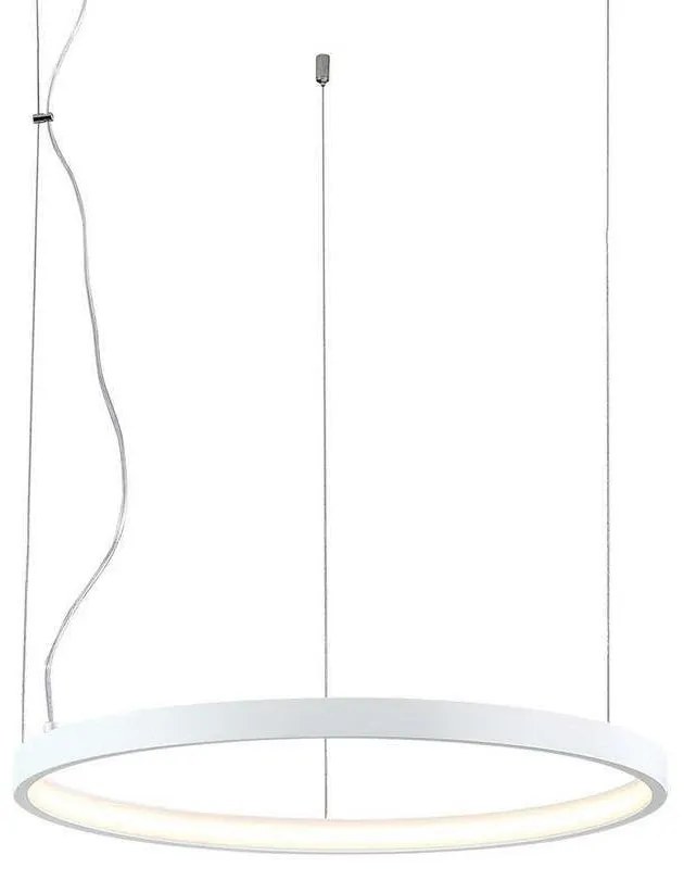 Φωτιστικό Οροφής VK/04404PE/W/W/53 Φ52,7cm Led 2400Lm 24W 3000K White VKLed