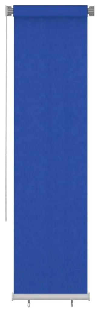 Στόρι Σκίασης Ρόλερ Εξωτερικού Χώρου Μπλε 60 x 230 εκ. HDPE - Μπλε