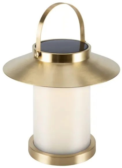 Επιδαπέδιο Φωτιστικό Ηλιακό LED 3W IP54 3000K Temple Nordlux-2218335035-Ορείχαλκος 2218335035