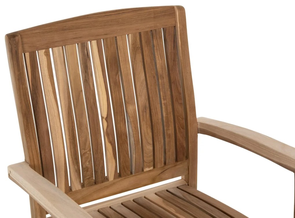 Πολυθρόνα DART C9781 Ξύλο Teak 61x59,5x91Y εκ. 61x59.5x91 εκ.