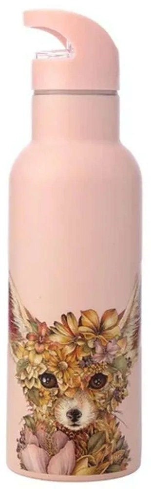 Ισοθερμικό Μπουκάλι Wild Planet Αλεπού Φενέκ JR0138 500ml Multi-Pink Maxwell&amp;Williams