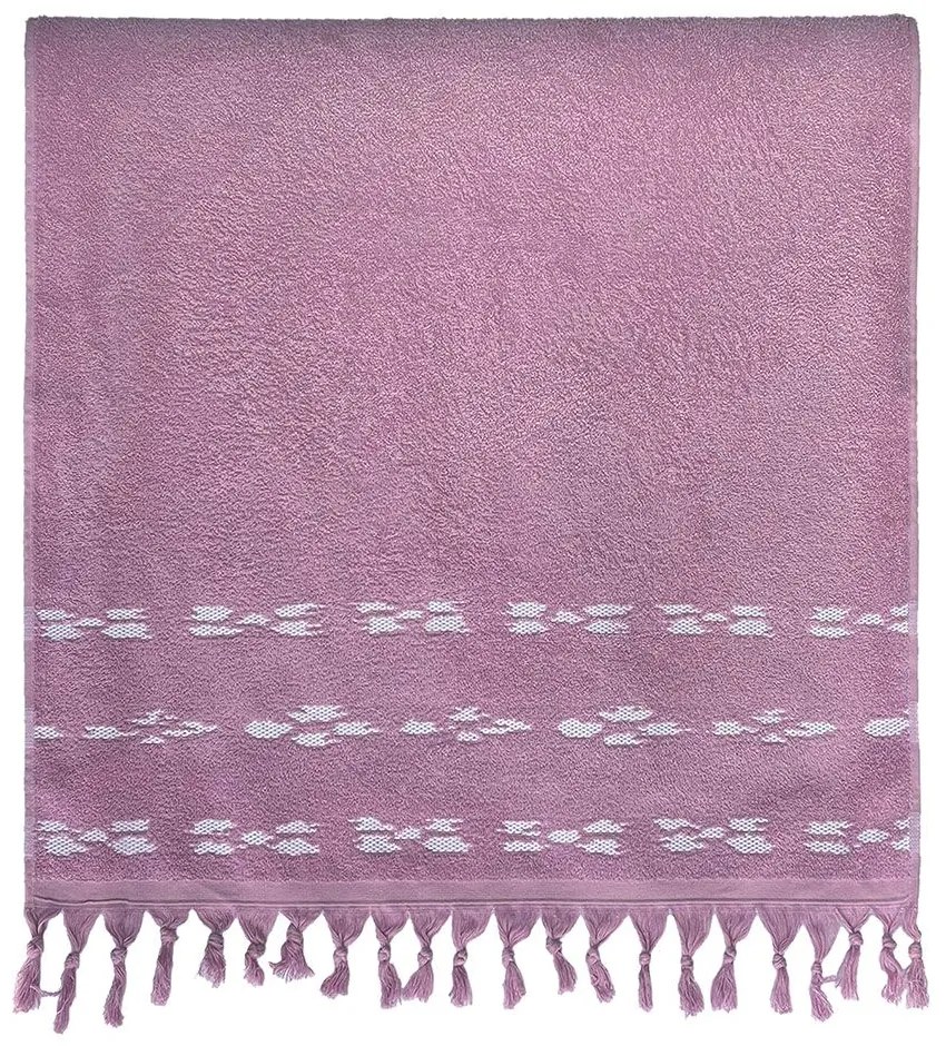 Πετσέτα Garnet Mauve Nef-Nef Hand 30x50cm 100% Βαμβάκι