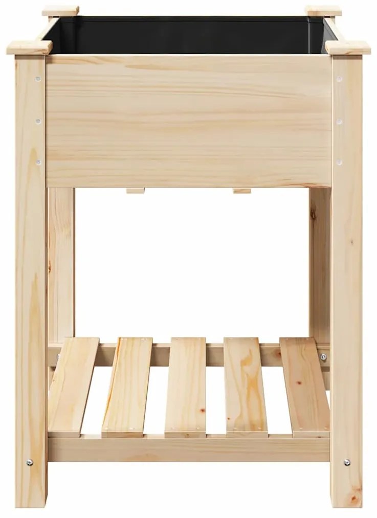 vidaXL Γλάστρα Κήπου 60 x 60 x 76 εκ. από Σολίδ Ξύλο Πεύκου