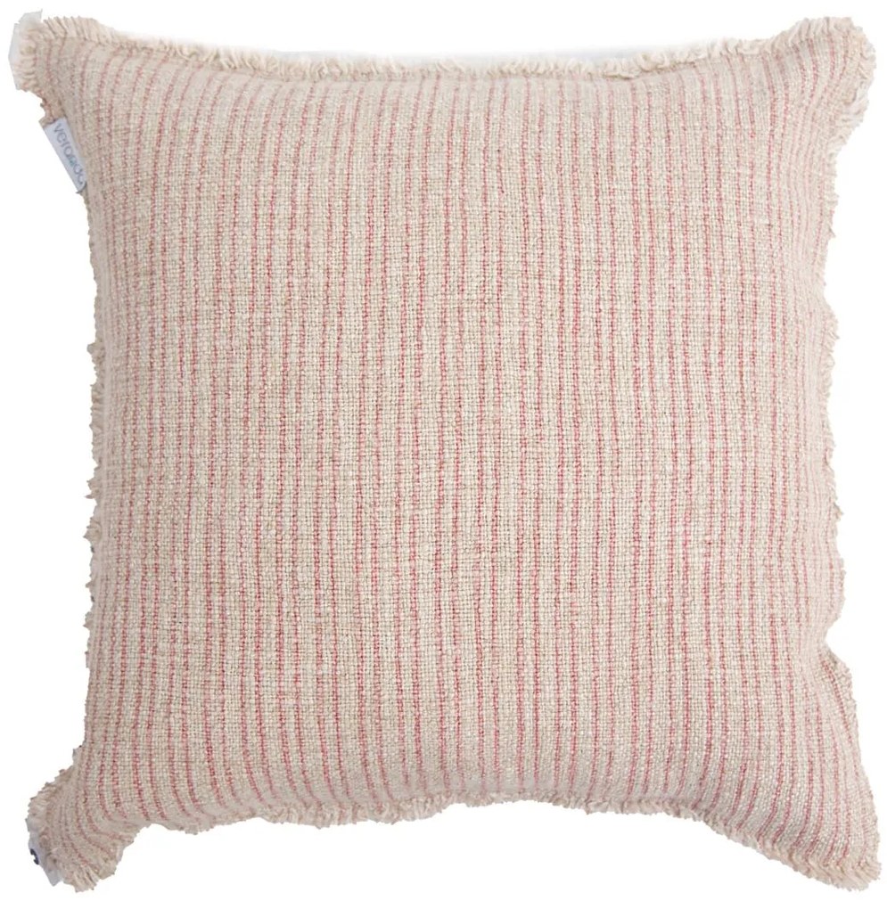 Διακοσμητική Μαξιλαροθήκη Verve Natural/Blush (45x45) 0860006 Soulworks