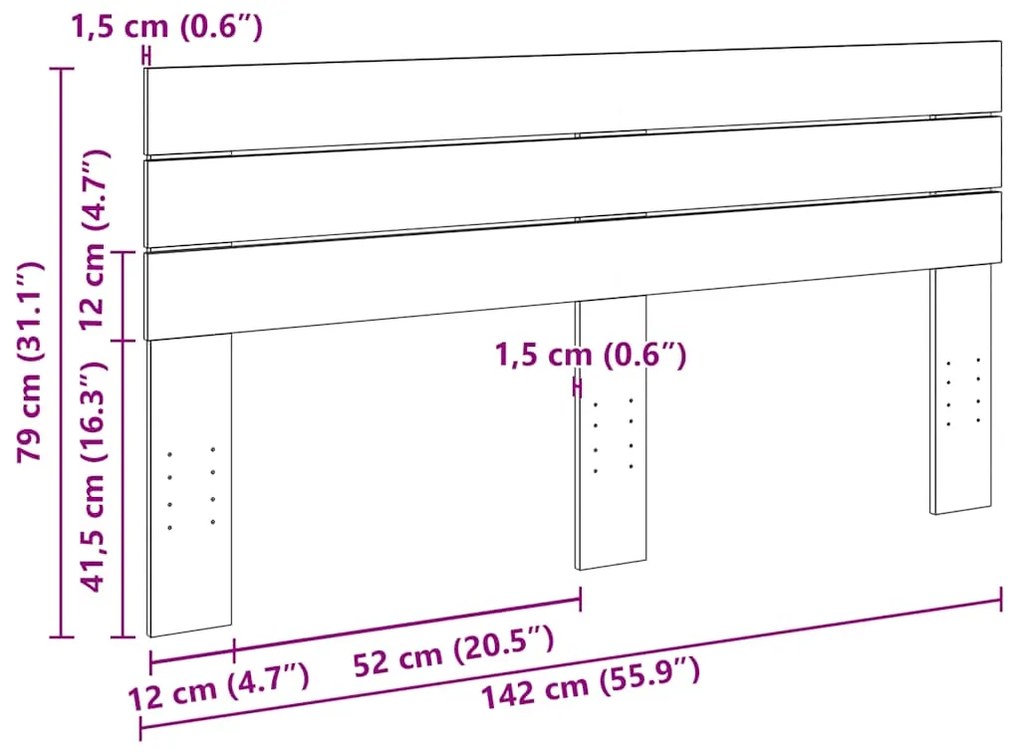 ΚΕΦΑΛΑΡΙ 140 CM ΜΑΣΙΦ ΞΥΛΟ ΔΡΥΣ 851979