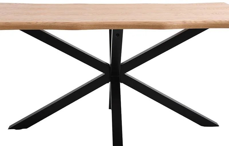 Τραπέζι Τραπεζαρίας 23C Fylliana Φυσικό 160x90x75 εκ.