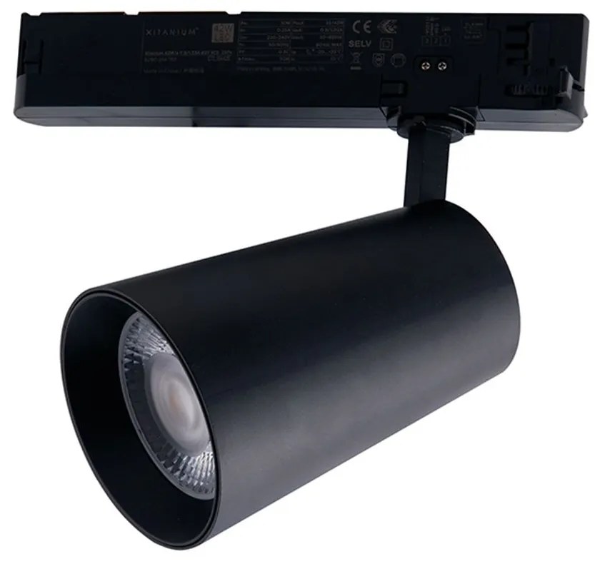 Spot Ράγας LED-Kone-B-30FR 2760lm 3000K 24,5x15x10cm Black Intec