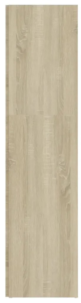 Ντουλάπι Γωνία Sonoma Oak 33 x 33 x 132 εκ. από Μοριοσανίδα - Καφέ