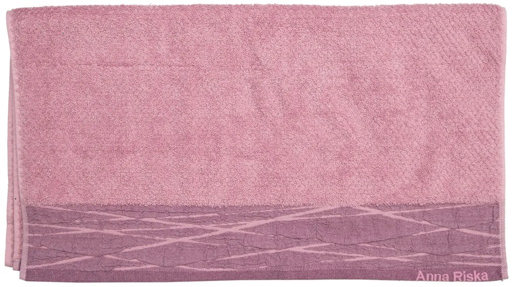 Πετσέτα 70x140 Nefeli 3 Lilac Pink Anna Riska